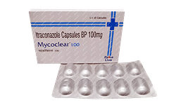Mycoclear 100 Capsule 10