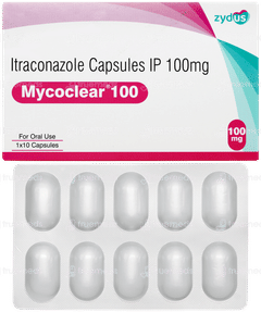 Mycoclear 100 Capsule 10