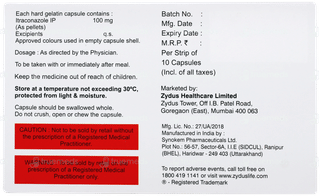 Mycoclear 100 Capsule 10