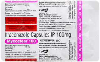 Mycoclear 100 Capsule 10