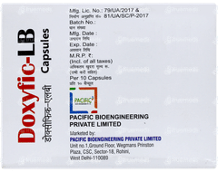 Doxyfic Lb Capsule 10 Doxyfic Lb Capsule 10