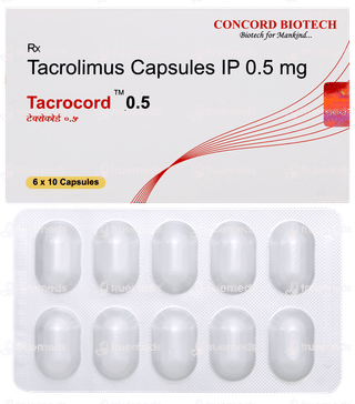 Tacrocord 0.5 Capsule 10