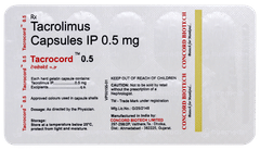 Tacrocord 0.5 Capsule 10 Tacrocord 0.5 Capsule 10