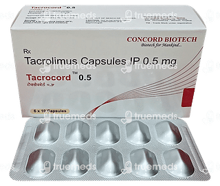 Tacrocord 0.5 MG Capsule 10