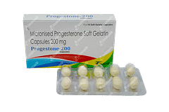 Progestone 200 Capsule 10