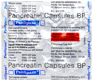 Panlipase Capsule 15