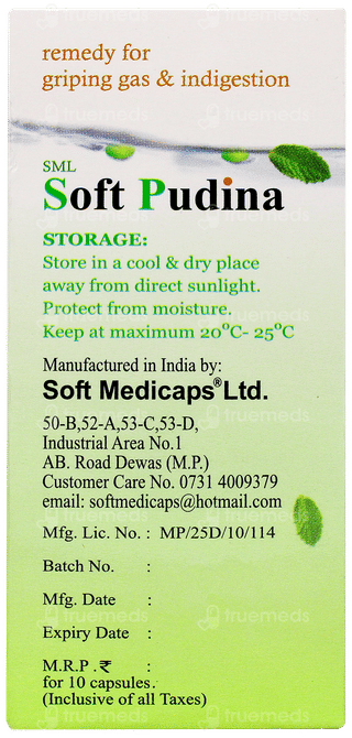 Soft Pudina Capsule 10