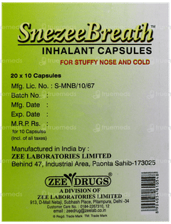 Snezee Breath Capsule 10