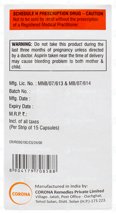 Rosuless Gold 10 Capsule 15 Rosuless Gold 10 Capsule 15