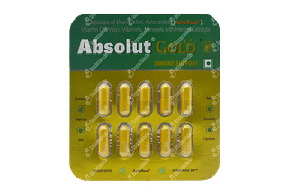 Absolut Gold Capsule 10