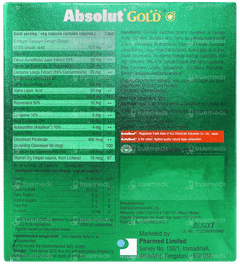 Absolut Gold Capsule 10