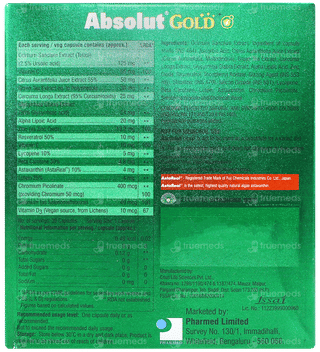 Absolut Gold Capsule 10