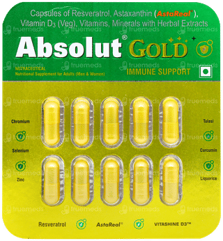 Absolut Gold Capsule 10