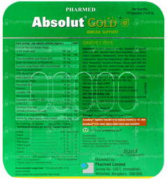 Absolut Gold Capsule 10