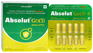 Absolut Gold Capsule 10