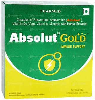 Absolut Gold Capsule 10