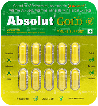 Absolut Gold Capsule 10