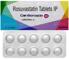 Cardiorostin 20 Tablet 10 Cardiorostin 20 Tablet 10