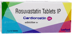 Cardiorostin 20 Tablet 10 Cardiorostin 20 Tablet 10