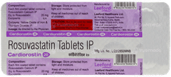 Cardiorostin 20 Tablet 10 Cardiorostin 20 Tablet 10