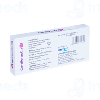 Cardiorostin 20 Tablet 10