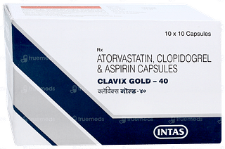 Clavix Gold 40 Capsule 10