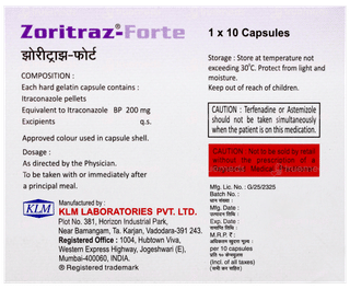 Zoritraz Forte Capsule 10