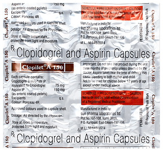 Clopilet A 150 Capsule 15