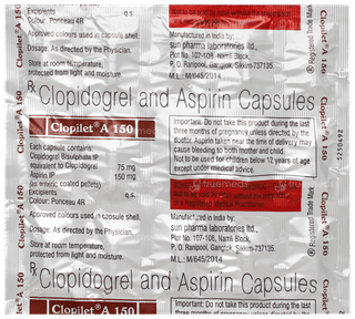 Clopilet A 150 Capsule 15