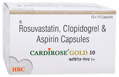 Cardirose Gold 10 Capsule 10