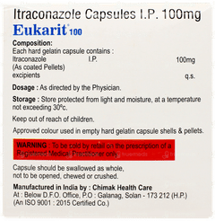 Eukarit 100 Capsule 10 Eukarit 100 Capsule 10