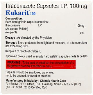 Eukarit 100 Capsule 10