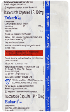 Eukarit 100 Capsule 10 Eukarit 100 Capsule 10