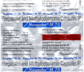 Neugaba M 75 Capsule 15