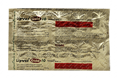 Lipvas Gold 10 Capsule 10