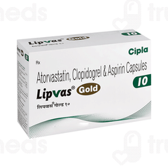 Lipvas Gold 10 Capsule 10