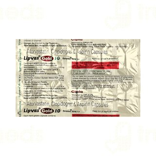 Lipvas Gold 10 Capsule 10