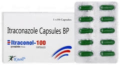 Itraconol 100 Capsule 10 Itraconol 100 Capsule 10