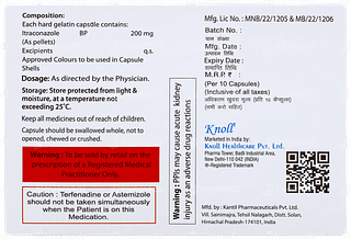 Itraconol 200 Capsule 10