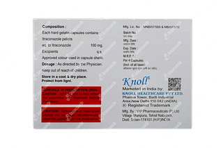 Itraconol 100 MG Capsule 4