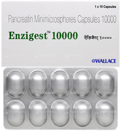 Enzigest 10000 Capsule 10 Enzigest 10000 Capsule 10