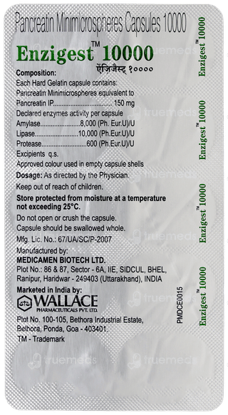 Enzigest 10000 Capsule 10