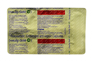 Rosulip Gold 10/75/75 MG Capsule 10