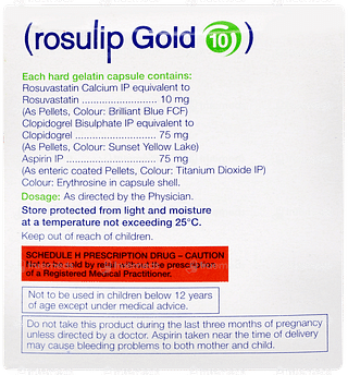 Rosulip Gold 10 Capsule 10