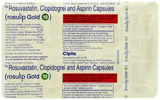 Rosulip Gold 10 Capsule 10