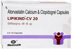 Lipikind Cv 20 Capsule 10 Lipikind Cv 20 Capsule 10