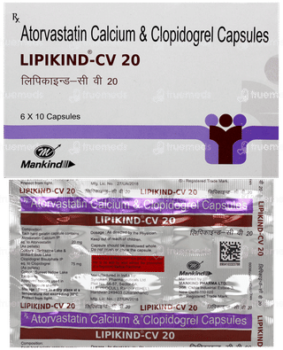 Lipikind Cv 20 Capsule 10