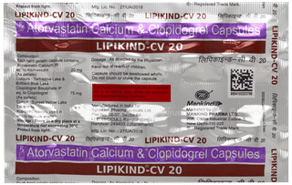 Lipikind Cv 20 Capsule 10