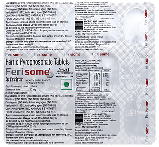 Ferisome Tablet 15