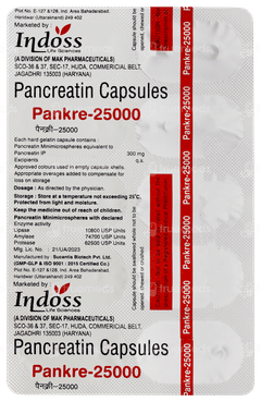 Pankre 25000 Capsule 10